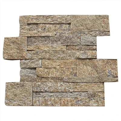 Piedra de cornisa Tetris natural amarillo sésamo